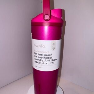 READ MY LIPS 30 oz Owala FreeSip Sway Bottle Hot Pink Target Valentine’s Day